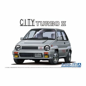 アオシマ ホンダ AA シティターボII ’85 1／24 【ザ☆モデルカー 60】 (プラモデル)おもちゃ プラモデル