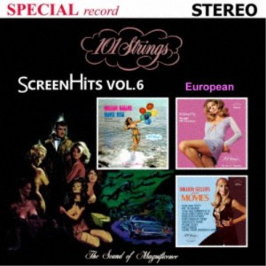 101ストリングス・オーケストラ／Screen Hits Volume 6〜European【映画音楽 第6集】ヨーロッパ編／男と女 【CD】