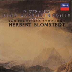 ヘルベルト・ブロムシュテット／R.シュトラウス：アルプス交響曲 交響詩≪ドン・ファン≫ 【CD】