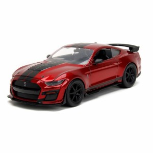 Jada Toys 1／24 2020 フォード マスタング シェルビー GT500 キャンディレッド／ブラックストライプ 【JADA34198】 (ミニカー)ミニカー