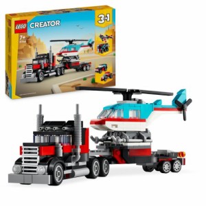 LEGO レゴ クリエイター ヘリコプターをのせたトラック 31146おもちゃ こども 子供 レゴ ブロック 7歳