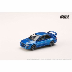 1/64 SUBARU IMPREZA 22B Sti Version (GC8改) / ユーロカスタムバージョン ソニックブルーマイカ 【HJ644041ABL】 (ミニカー)ミニカー