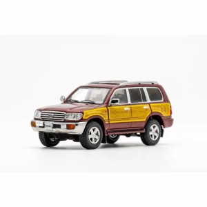 1/64 トヨタ Land Cruiser 100 レトロウッド 【KS023-209】 (ミニカー)ミニカー