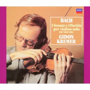 ギドン・クレーメル／J.S.バッハ：無伴奏ヴァイオリンのためのソナタとパルティータ 全曲《SACD ※専用プレーヤーが必要です》 (初回....