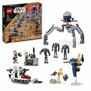 LEGO レゴ スター・ウォーズ(TM) クローン・トルーパー(TM)とバトル・ドロイド(TM) バトルパック 75372