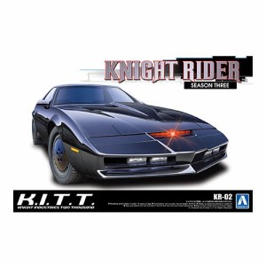 アオシマ 『ナイトライダー』 ナイト 2000 K.I.T.T. シーズンIII 1／24 【ムービーメカ KR-02】 (プラモデル)おもちゃ プラモデル