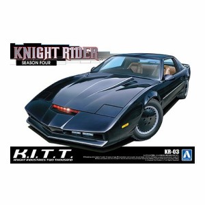 アオシマ 『ナイトライダー』 ナイト 2000 K.I.T.T. シーズンIV 1／24 【ムービーメカ KR-03】 (プラモデル)おもちゃ プラモデル