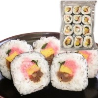 【ポストごはんの里】 冷凍巻寿司12巻カット 28G 12食入 冷凍