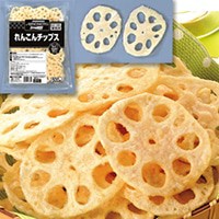 【味の素冷凍食品】 れんこんチップス 500G 冷凍