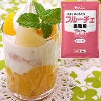 【ハウス食品】 フルーチェピーチ 業務用 1KG 常温 5セット