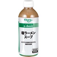 【エバラ食品工業】 e-Basic 塩ラーメンスープ 500ML 常温