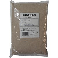 【多田フィロソフィ】 淡路島の藻塩(茶) 1KG 常温 5セット