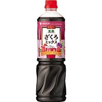 【Mizkan】 ビネグイット 黒酢ざくろミックス 6倍 1L 常温 5セット