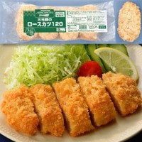 【味の素冷凍食品】 三元豚のロースカツ 約120G 8食入 冷凍