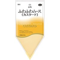 【キユーピー】 ふわふわムース(カスタード) 300G 冷凍