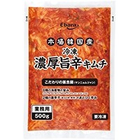 【エバラ食品工業】 冷凍 濃厚旨辛キムチ 500G 冷凍