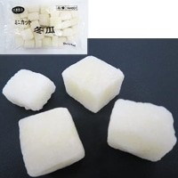 【椿食品】 ミニカット冬瓜2cm 500G 冷凍