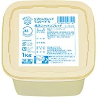 【雪印メグミルク】 ソフトスプレッド(マスタード入) 1KG 冷蔵 3セット