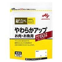 【味の素】 Ｇ献立さんやわらかアップお肉・お魚用 500G 常温