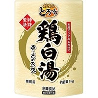 【創味食品】 創味のとろっと鶏白湯ラーメンスープ 1KG 常温 5セット