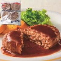 【ニチレイフーズ】 ランチディッシュＲバーグ 120G 10食入 冷凍 5セット