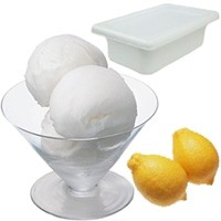 【ロッテ】 フルーツソルベ レモン 2L 冷凍 5セット