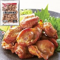 【ニチレイフーズ】 若鶏の砂肝焼き 500G 冷凍
