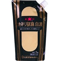 【九鬼産業】 星印 純ネリ胡麻 白濃 1KG 常温 5セット