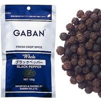 【ギャバン】 ブラックペッパー ホール 100G 常温