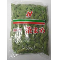 【ニチレイフーズ】 塩茹茶豆(塩味なし) 500G 冷凍