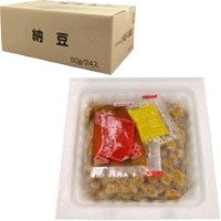 【日東食品】 小粒R4納豆(タレ・カラシ付) 50G 24食入 冷凍