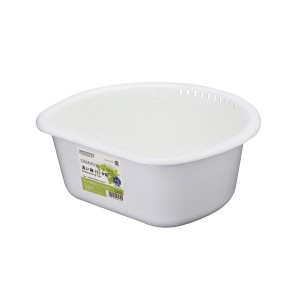  Ｔ クッキンパル 洗い桶 (Ｓ)Ｄ型 ホワイト[倉庫区分MN]