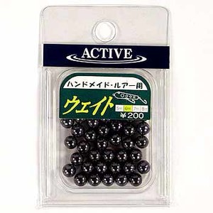 アクティブ  ハンドメイドルアー用 ウェイト 1.4g  6mm 