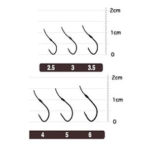 オーナー  OH速攻サヨリ(糸付)  6号-1  淡紫