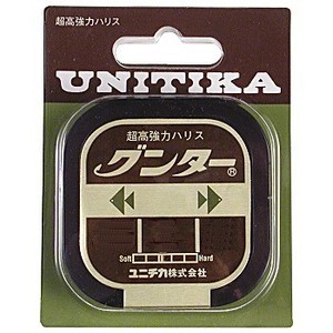 ユニチカ ハリス グンター 10m  1号  カモフラージュブラウン