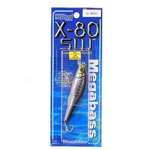 メガバス シーバス用ルアー X-80 SW  80.5mm  GGイワシ