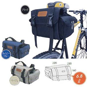 オーストリッチ 自転車バッグ SP-731 サドルバッグ サイクル/自転車   ブラック