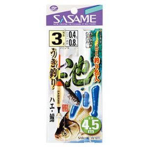 ササメ 渓流仕掛け・淡水仕掛け 池・川ウキ釣り 4.5m  3号 