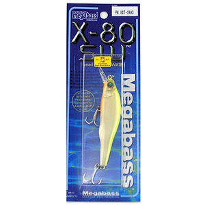 メガバス シーバス用ルアー X-80 SW  80.5mm  PMホットシャッド