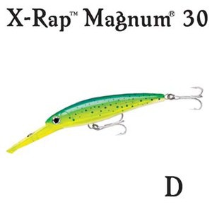 ラパラ シーバス用ルアー XRMAG30 X-RAP  16cm  D(シイラ)