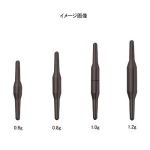 ブリーデン フック・シンカー・オモリ ライトリグシンカー  1.0g  ブラック