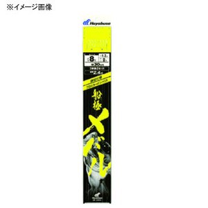 ハヤブサ 船釣り・船竿 船極メバル 枝30cm 直結仕様3本鈎 2セット  鈎7/ハリス1  白