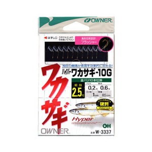 オーナー 渓流仕掛け・淡水仕掛け ハイパーワカサギ10G  鈎2.5ハリス0.2 