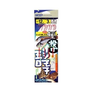 オーナー 投げ釣り・投げ竿 投イシモチ五目2本  12号 