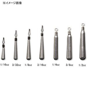 レインズ フック・シンカー・オモリ TG(タングステン) スリムダウンショットシンカー  3/16oz 