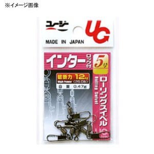 植田漁具株式会社 フィッシングツール インターロックスナップ付  8号  黒