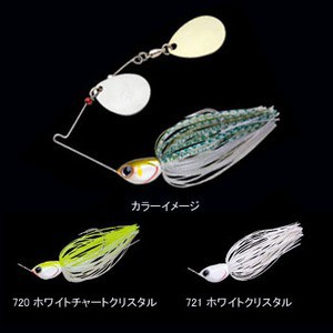 ノリーズ バス釣り用ハードルアー ウインドレンジ タンデムコロラド  5/8oz  721 ホワイトクリスタル