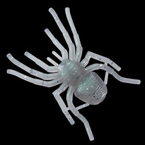 ガンクラフト バス釣り用ソフトルアー BIG SPIDER MICRO(ビッグスパイダー マイクロ)  50mm  #25 クリアーレイクバグ