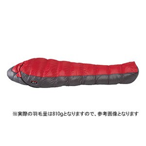 ナンガ マミー型シュラフ UDD BAG 810DX  レギュラー  RED