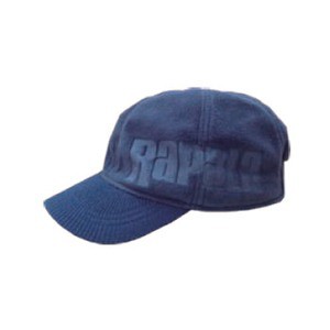 ラパラ フィッシングウェア Emboss Logo Fleece Cap   ネイビ×ブルー